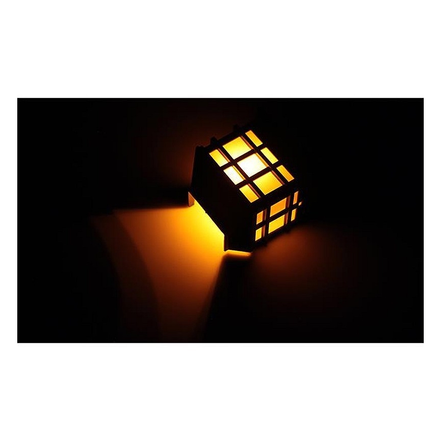 LED solarna zidna svetiljka sa senzorom sumraka LED/1,2V 600 mAh IP44