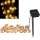 LED Solarni dekorativni lanac BUBBLE GLASS 20xLED/8 funkcije 4,85 m 600 mAh IP44 topla bela