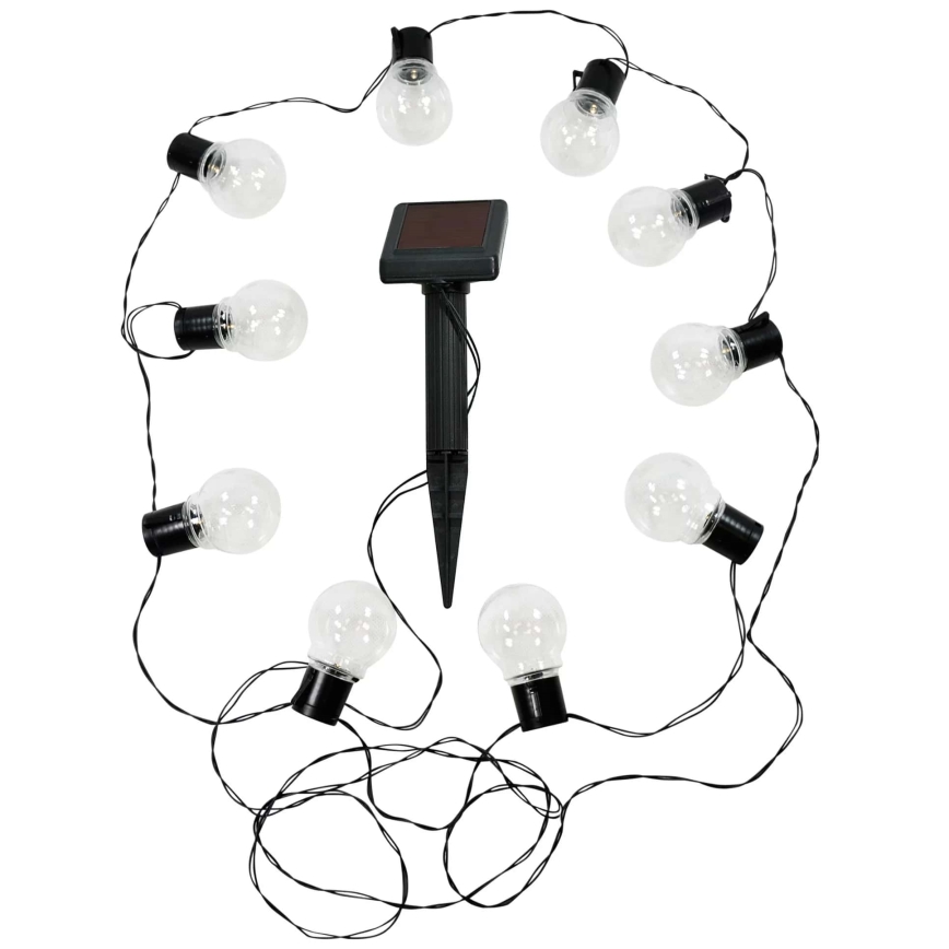 LED Solární dekorativni lanac LED/1,2V 3,8 m IP44