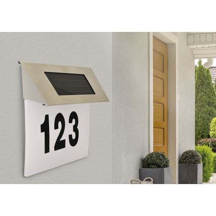 LED Solarni kućni broj 1,2V IP44