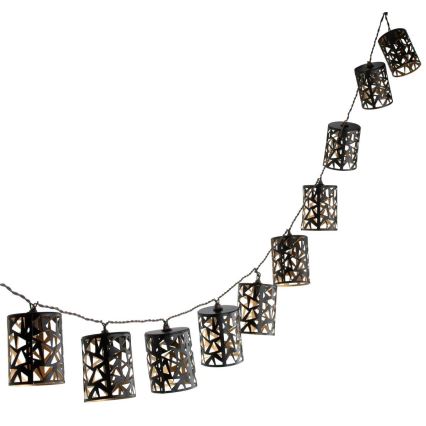 LED Solarni lanac 10xE12/3,65m IP44 topla bela