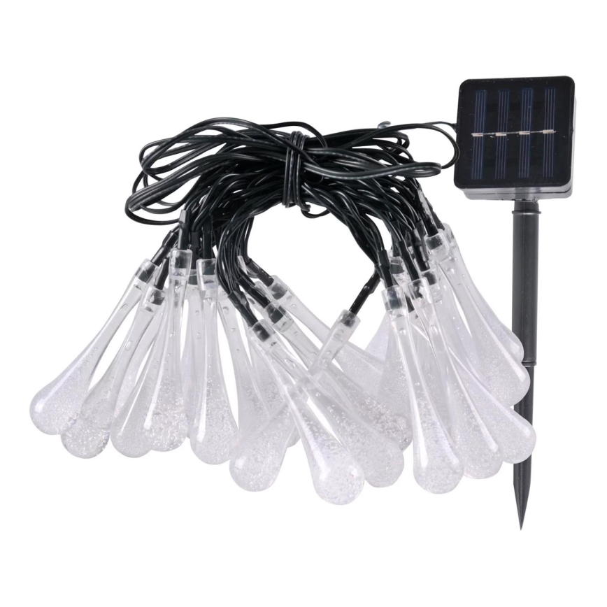 LED Solarni lanac ICE 30xLED/1,2V IP44