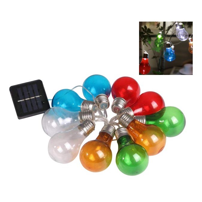 LED Solarni lanac PARTY 10xLED/1,2V IP44