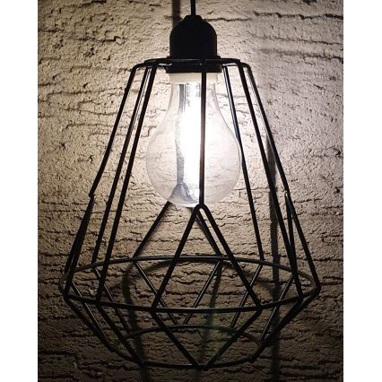 LED Solarni luster na sajli KATTY 1,2V IP44