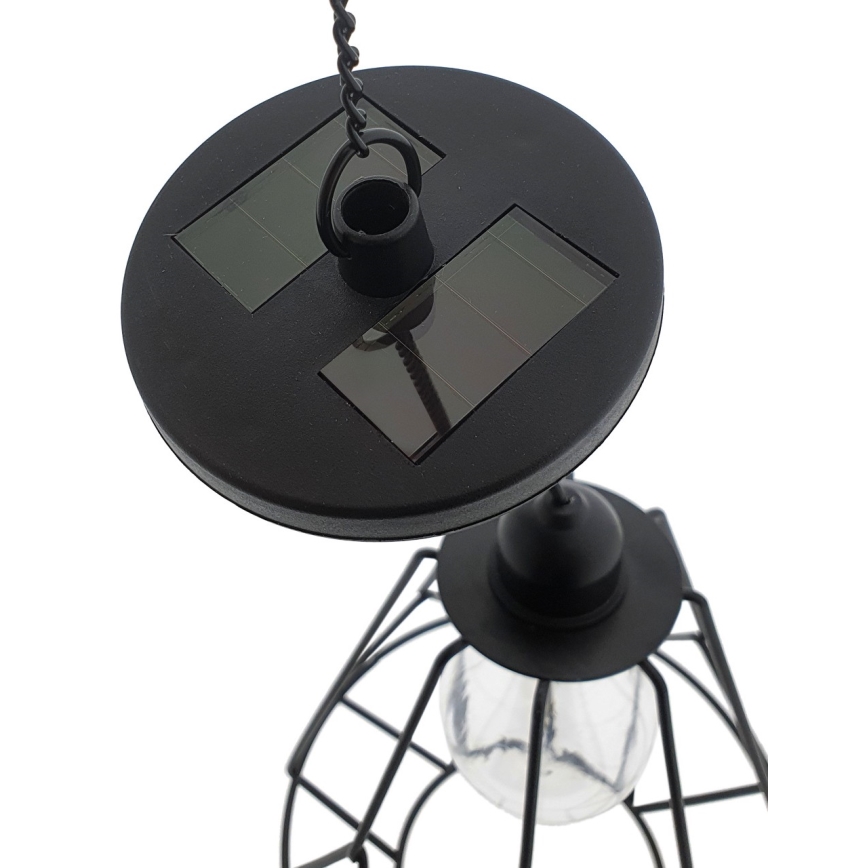 LED Solarni luster na sajli KATTY 1,2V IP44