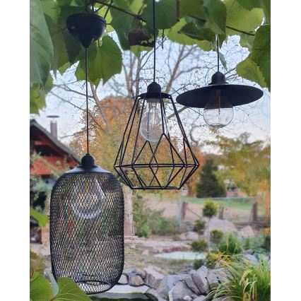 LED Solarni luster na sajli MEGGY 1,2V IP44