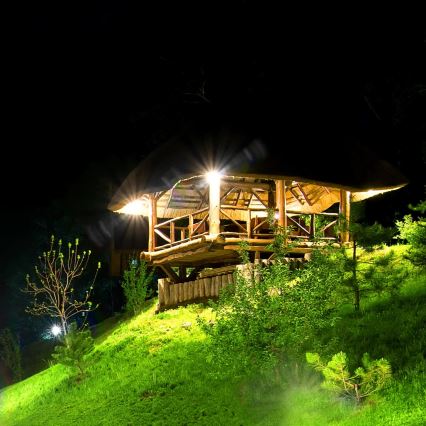 LED solarni reflektor sa DUO senzorom LED/1W/3,7V 1200 mAh IP44