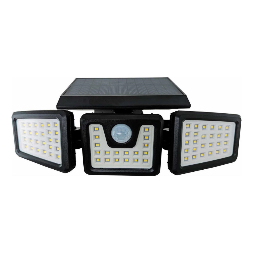 LED Solarni reflektor sa senzorom LED/14W/3,7V 1800 mAh IP54