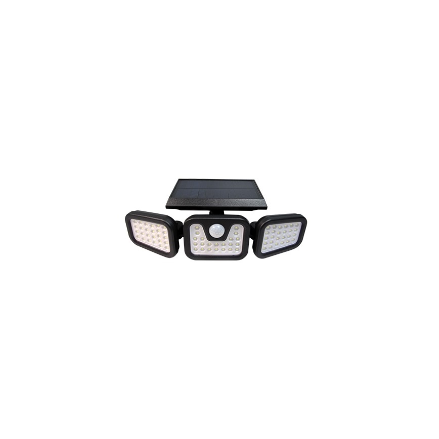 LED Fleksibilni solarni reflektor sa senzorom LED/15W/3,7V IP54 4500K