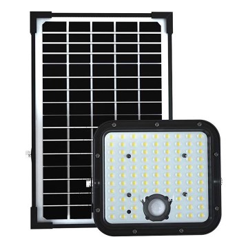 LED Solarni reflektor sa senzorom LED/30W/6,4V 4000K + Daljinski upravljač