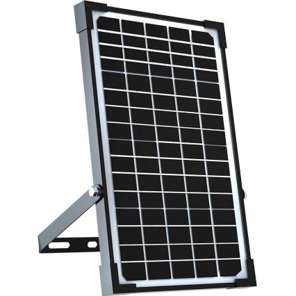 LED Solarni reflektor sa senzorom LED/30W/6,4V 4000K + Daljinski upravljač