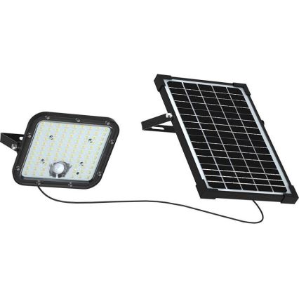 LED Solarni reflektor sa senzorom LED/30W/6,4V 4000K + Daljinski upravljač