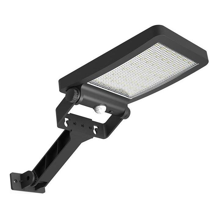 LED Solarni reflektor sa senzorom LED/5W/3,7V 4000K 1500 mAh IP54 crno