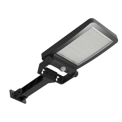 LED Solarni reflektor sa senzorom LED/5W/3,7V 4000K 1500 mAh IP54 crno