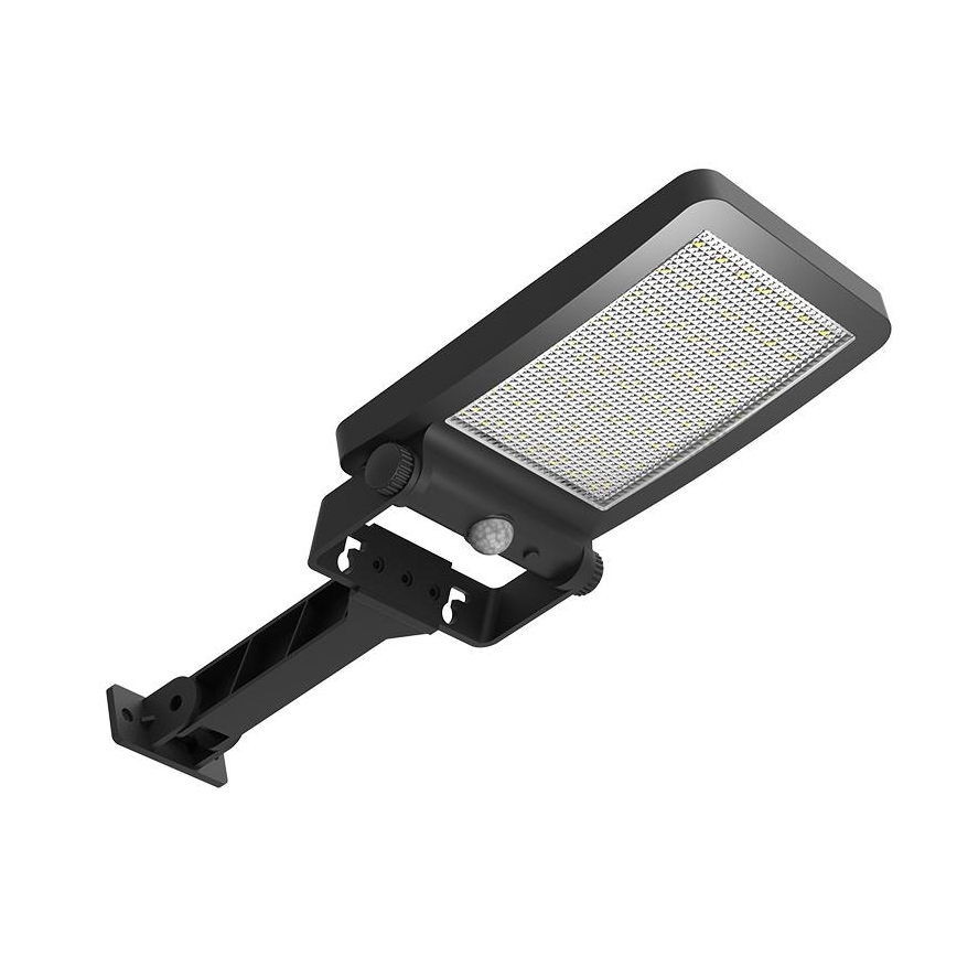 LED Solarni reflektor sa senzorom LED/5W/3,7V 4000K 1500 mAh IP54 crno