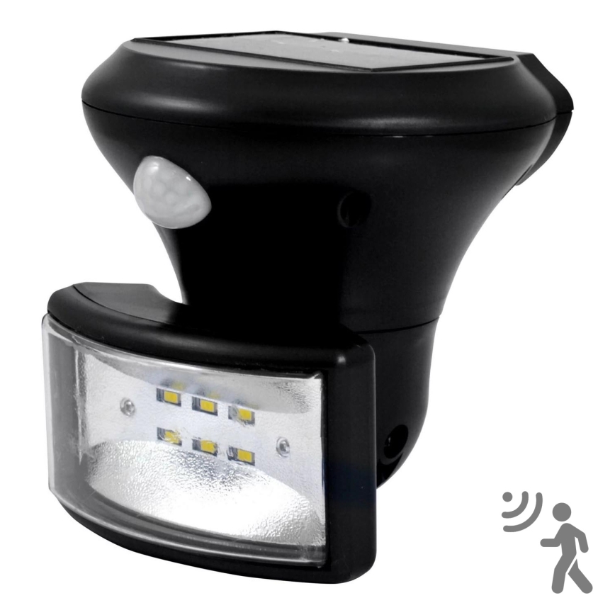 LED Solarni reflektor sa senzorom LED/5W/3,7V IP44