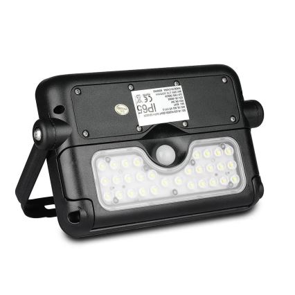 LED Solarni reflektor sa senzorom LED/5W/3,7V IP65 4000K 3000 mAh