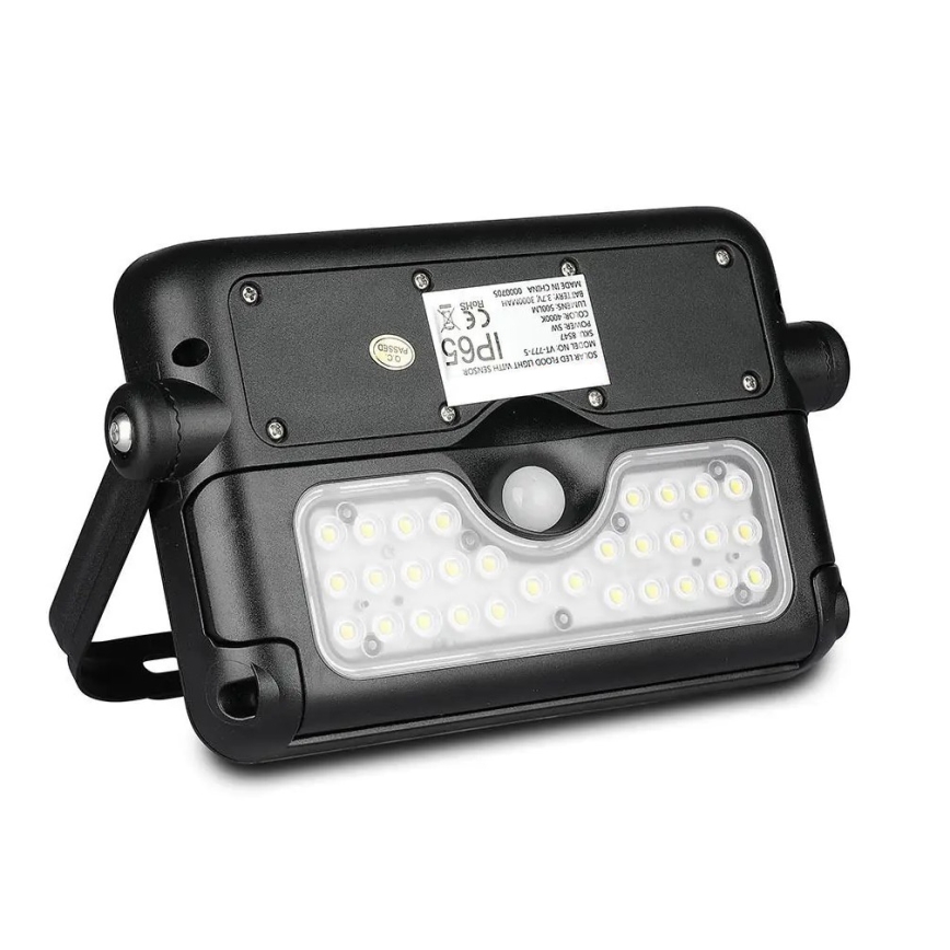 LED Solarni reflektor sa senzorom LED/5W/3,7V IP65 4000K 3000 mAh