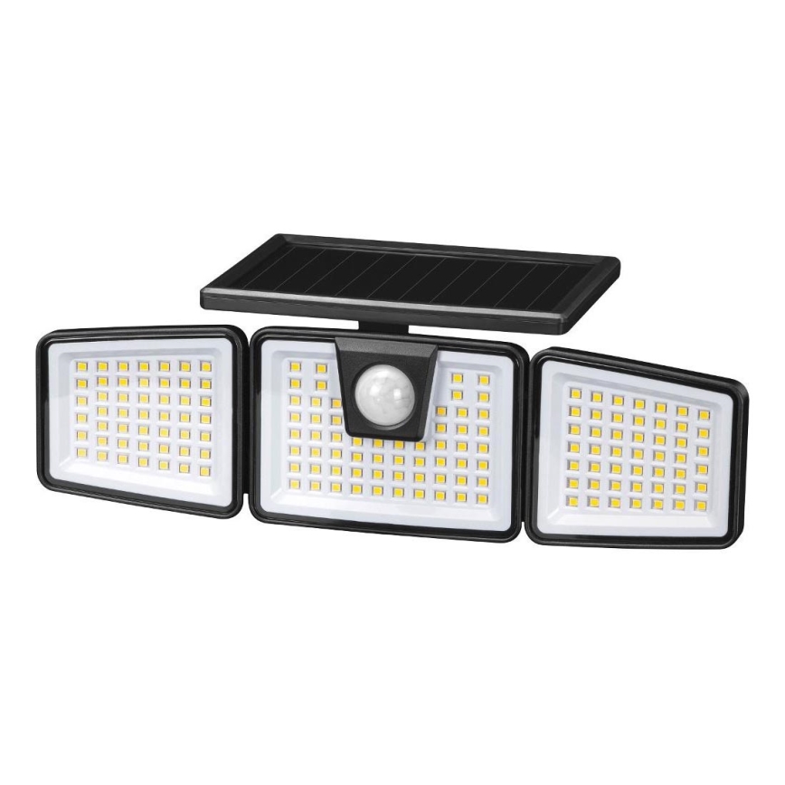 LED solarni reflektor sa senzorom LED/6,5W/3,7V 1200 mAh IP44