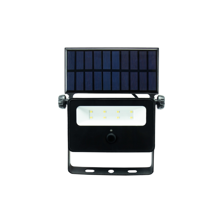 LED Solarni reflektor sa senzorom za pokret i dan/noć NOCTIS LED/2W/1800 mAh 3,7V 6000K IP65