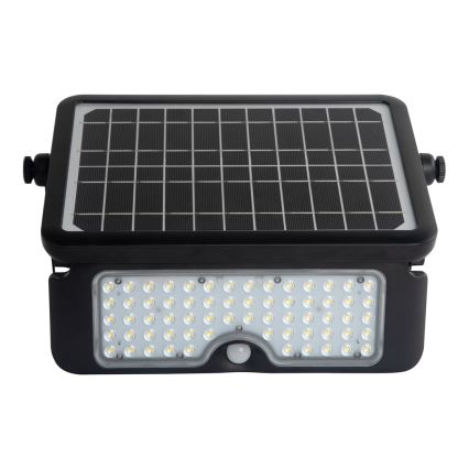 LED Solarni reflektor sa senzorom za pokret i dan/noć EPAD LED/10W/3000 mAh 7,4V 4000K IP65