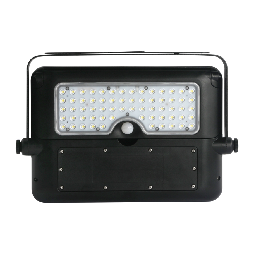 LED Solarni reflektor sa senzorom za pokret i dan/noć EPAD LED/10W/3000 mAh 7,4V 4000K IP65