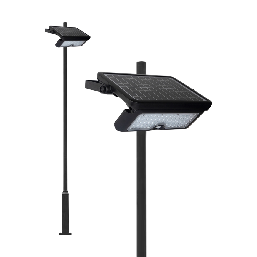 LED Solarni reflektor sa senzorom za pokret i dan/noć EPAD LED/10W/3000 mAh 7,4V 4000K IP65
