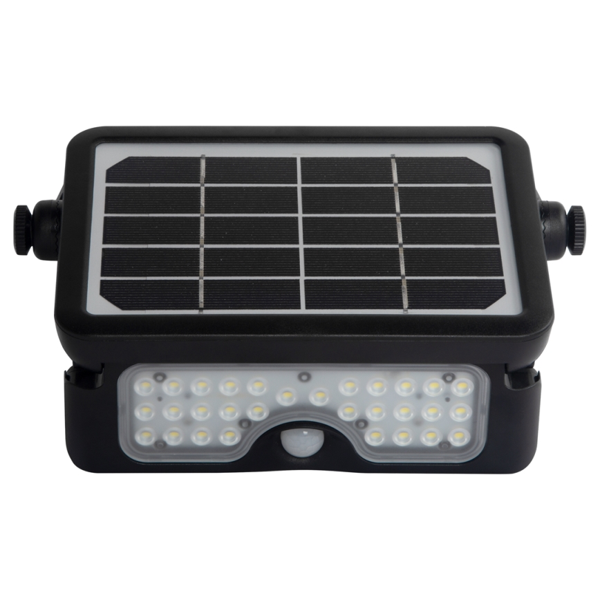 LED Solarni reflektor sa senzorom za pokret i dan/noć EPAD LED/5W/3000 mAh 3,7V 4000K IP65
