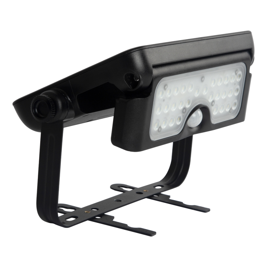 LED Solarni reflektor sa senzorom za pokret i dan/noć EPAD LED/5W/3000 mAh 3,7V 4000K IP65