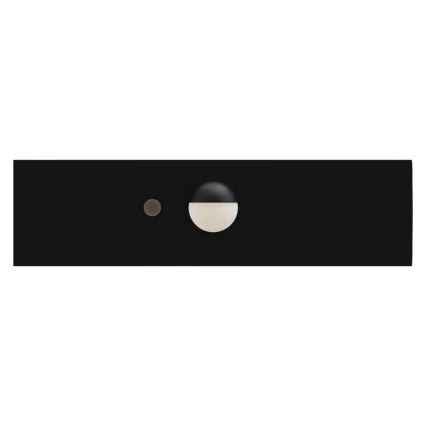 LED solarni reflektor sa senzorom pokreta LED/3,7V 1200mAh 4000K IP65 crna