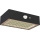 LED Solarni reflektor sa senzorom pokreta LED/3,7V 1200mAh 4000K IP65 crno