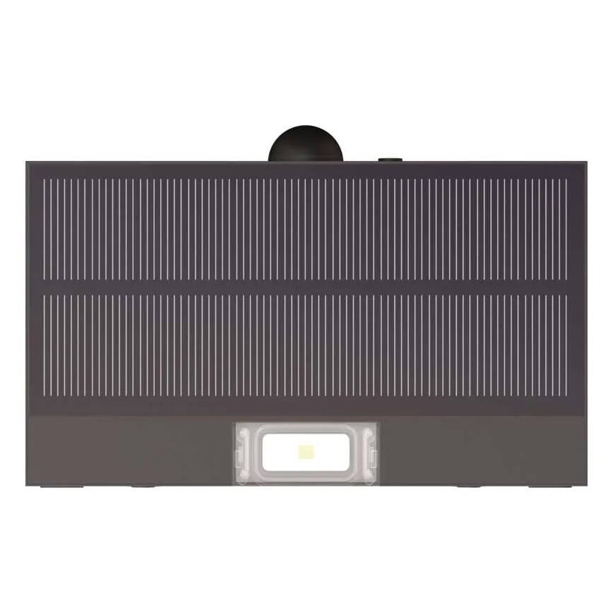 LED Solarni reflektor sa senzorom pokreta LED/3,7V 1200mAh 4000K IP65 crno