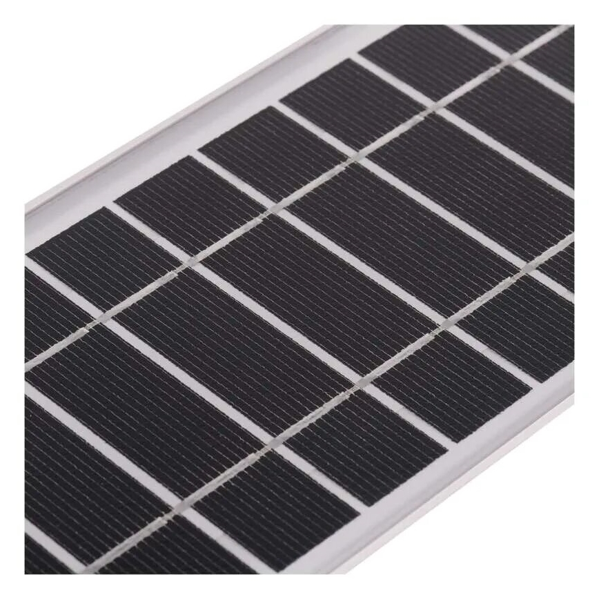 LED Solarni reflektor sa senzorom pokreta LED/3,7V 3000mAh 4000K IP65 crno