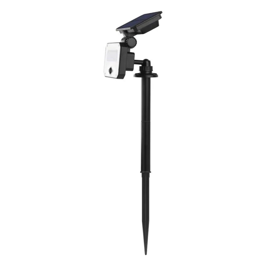 LED Solarni reflektor sa senzorom pokreta SPILO LED/3,7V 3600mAh 4000K IP54 + Daljinski upravljač