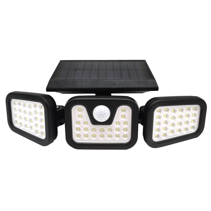 LED Solarni reflektor sa senzorom TRIO LED/0,6W/3,7V IP44