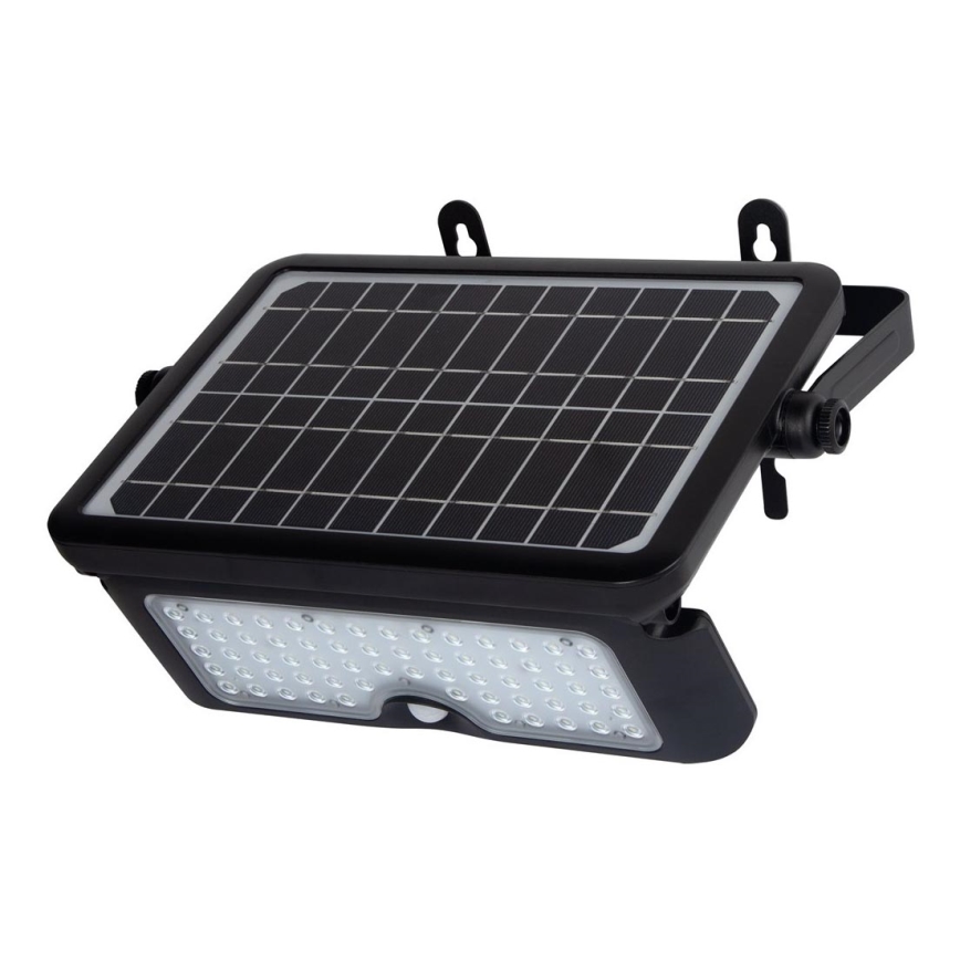 LED Solarni reflektor sa senzorom za pokret i dan/noć EPAD LED/10W/3000 mAh 7,4V 4000K IP65