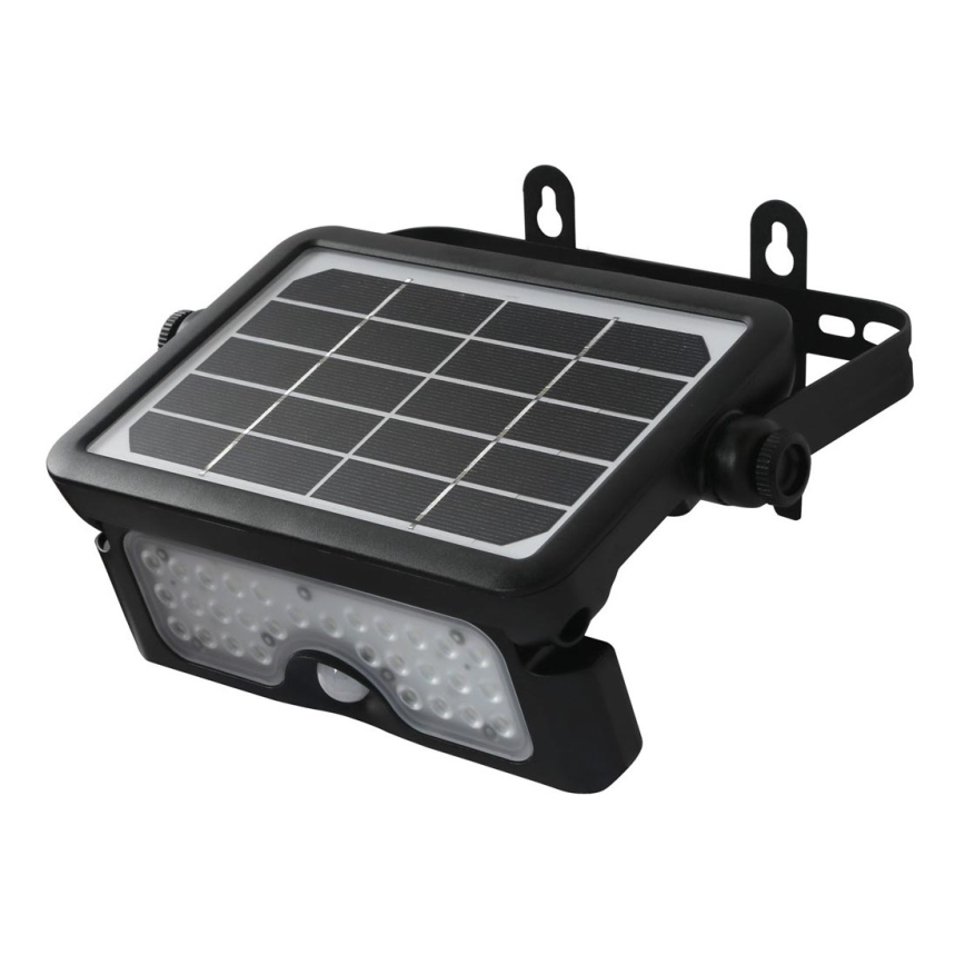 LED Solarni reflektor sa senzorom za pokret i dan/noć EPAD LED/5W/3000 mAh 3,7V 4000K IP65