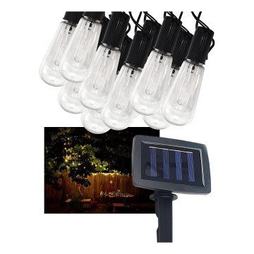 LED Solarni spoljni lancem 10xLED/1,2V 2,2 m IP44