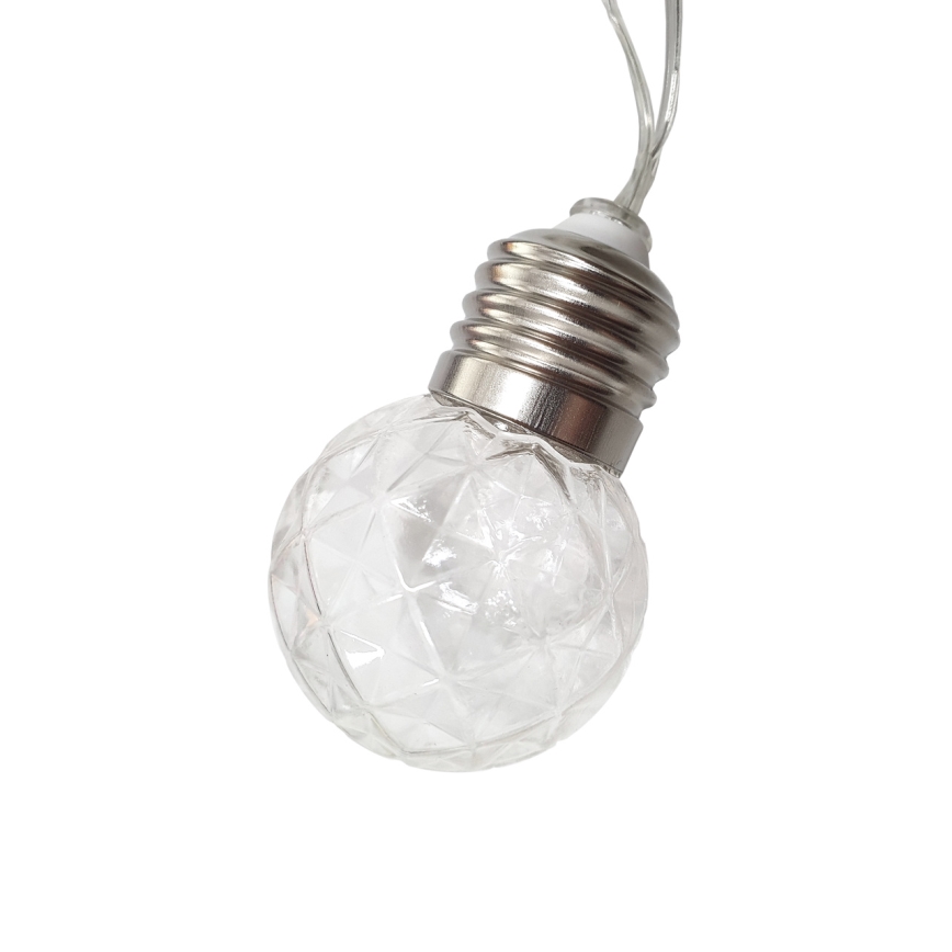 LED Solarni spoljni lancem 10xLED/1,2V 2,2 m IP44