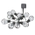 LED Solarni spoljni lancem 10xLED/1xAAA 3,8 m IP44