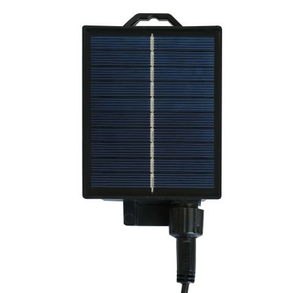 LED Prigušivi solarni spoljni lancem PARTY 10xE27/3,7V 10 m IP44 + Daljinski upravljač