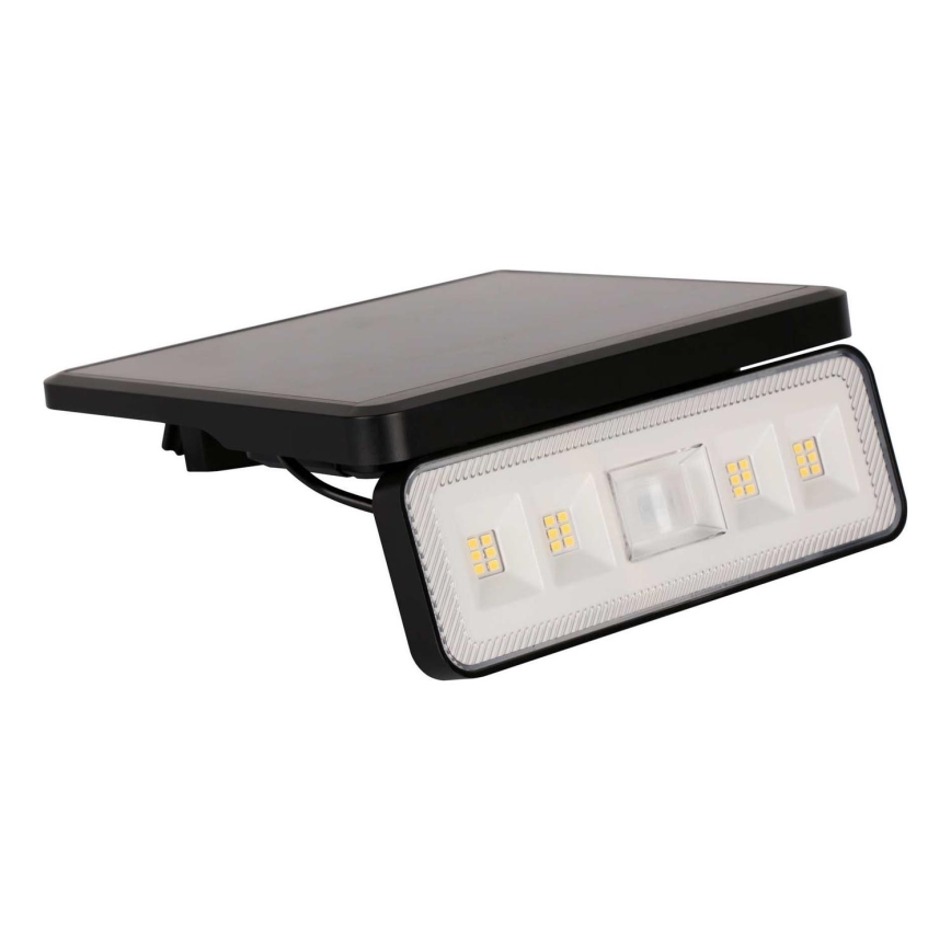 LED Solarni spoljni reflektor sa senzorom LED/8W/3,7V 2000 mAh IP54 crno