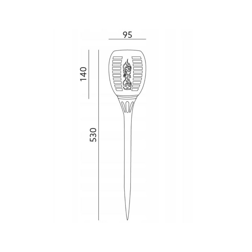 LED Solarno spoljne svetlo SPARKLE LED/0,12W/1,2V IP44 300 mAh