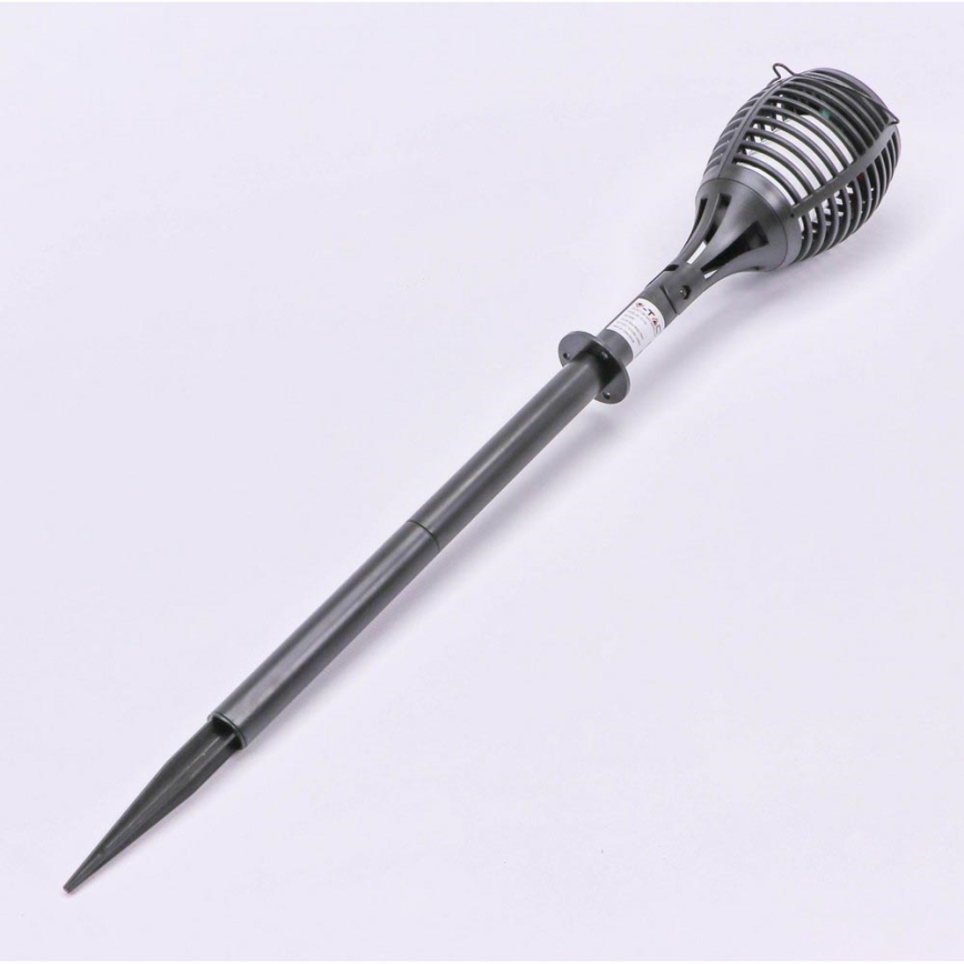 LED Solarno svetlo FLAME 4u1 1xLED/0,45W/3,7V IP44 500 mAh