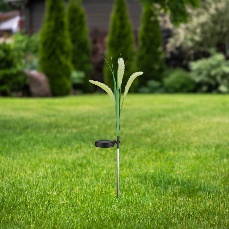 LED Solarno svetlo FLORA LED/1,2V 3000K 600 mAh IP44 crno