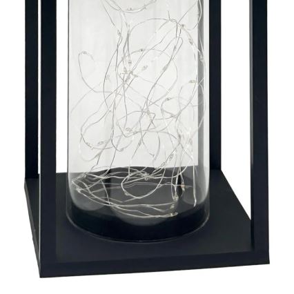 LED Solarno svetlo GLAMOUR LED/1,2V 600 mAh IP44 crno
