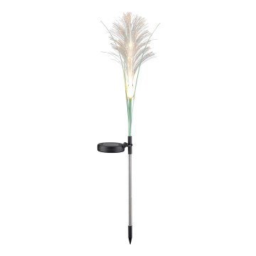 LED Solarno svetlo GRASS LED/1,2V 3000K 600 mAh IP44 crno