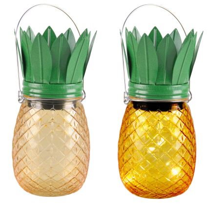 LED Solarno svetlo JAR LED/1,2V IP44 ananas