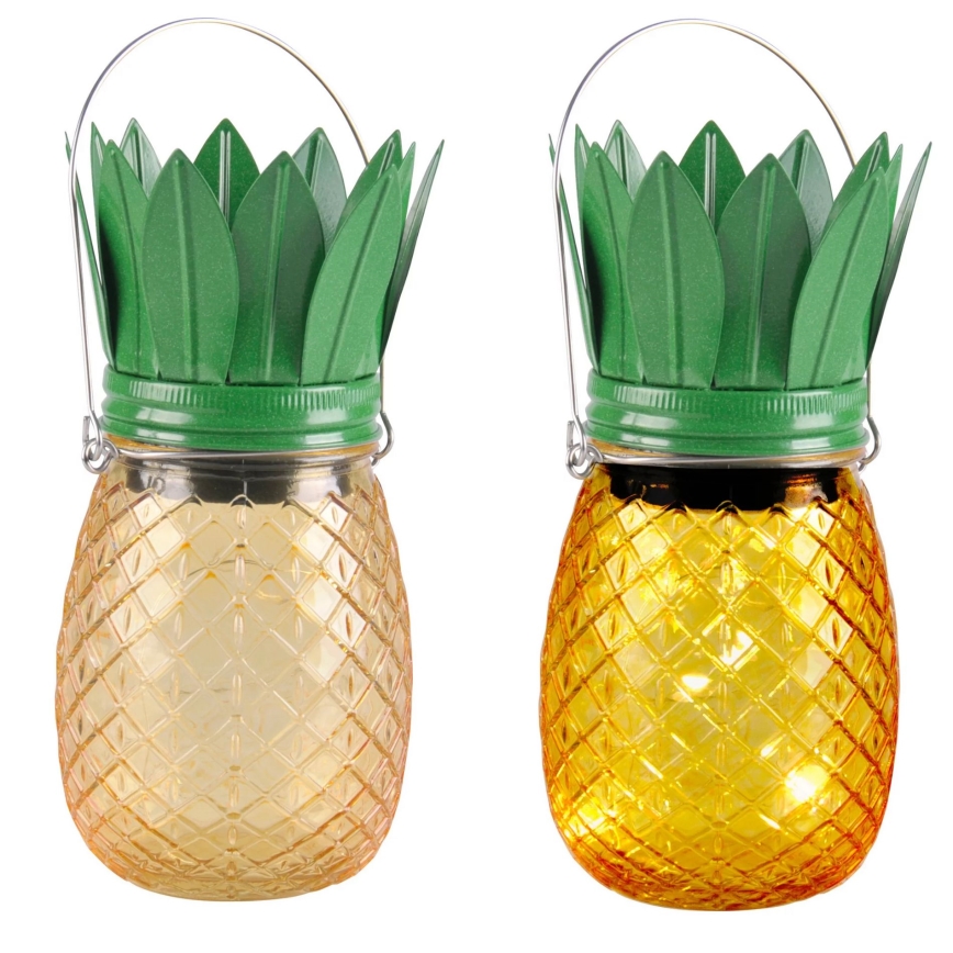 LED Solarno svetlo JAR LED/1,2V IP44 ananas
