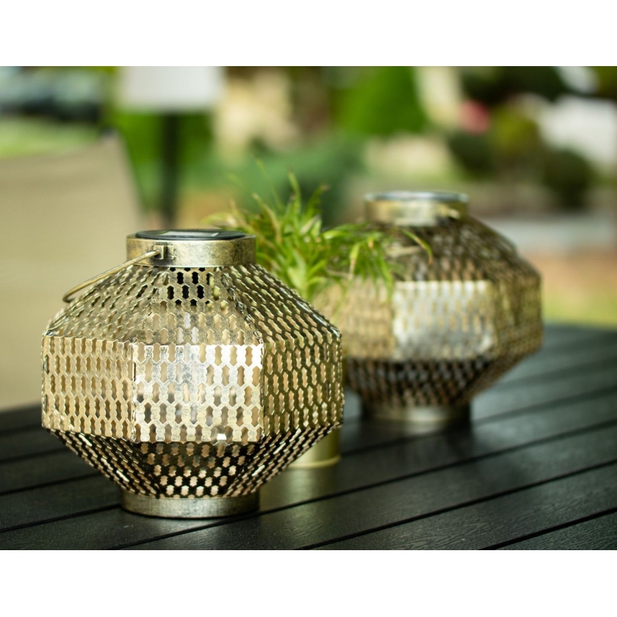 LED Solarno svetlo LAURA 1xE27/1,2V IP44